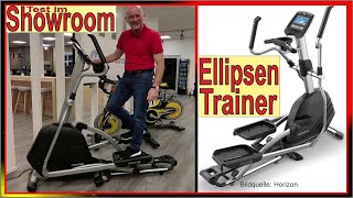 Horizon Andes 7i Ellipsentrainer im Horizon Fitness Showroom  Heimtrainer  Crosstrainer Review [upl. by Hepzi229]