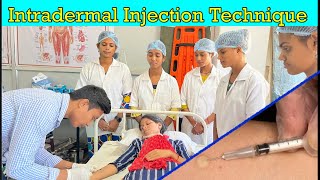 Intradermal Injection Administration  How To Do an Intradermal Injection  Health Sector [upl. by Buttaro]