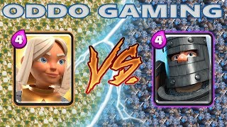 BATTLE HEALER VS DARK PRINCE  CLASH ROYALE BATTLE 30 [upl. by Hannover]