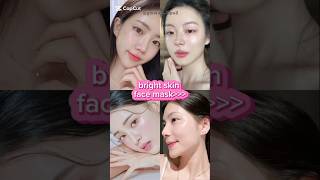 bright skin face mask🌷✨skincare beautytips aesthetic facemask diyfacemask fyp viralshort [upl. by Niala294]