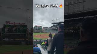 Wrigley Field is elite 🔥mlb shorts fyp wrigleyfield cubs viral stadium [upl. by Irrahs]