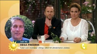 Fel när krislarmet skulle skickas ut över Stockholm  Nyhetsmorgon TV4 [upl. by Inez134]