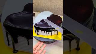 Chocolate hearts ♥️ new cake design beautiful 🤩 shortvideo cake youtube [upl. by Minton]