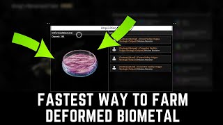 FASTEST WAY TO FARM DEFORMED BIOMETALS  THE FIRST DESCENDANT [upl. by Saxon510]