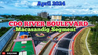 2lane 𝗖𝗗𝗢 𝗥𝗶𝘃𝗲𝗿 𝗕𝗼𝘂𝗹𝗲𝘃𝗮𝗿𝗱  Macasandig Segment  Paseo del Rio to Biasong  as of April 2024 [upl. by Yrreb435]