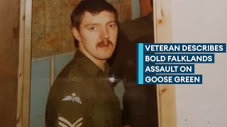 Falklands veteran on how UK troops took back Goose Green in key battle [upl. by Aicirtan]