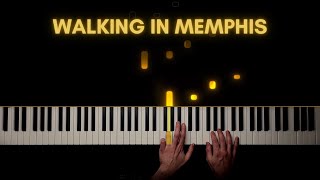 Marc Cohn  Walking in Memphis  Piano Cover  Sheet Music [upl. by Olyhs]