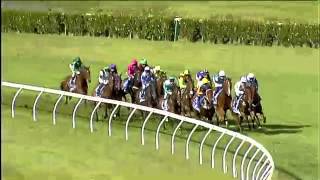 Watch Bounding Lonhro win the G1 Sistema Railway Stakes at Ellerslie New Zealand 2014 [upl. by Amikat]