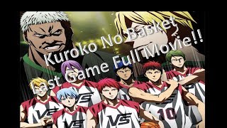 Kuroko No Basket  FULL MOVIE [upl. by Ennovihc857]