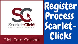 How to create Scarlet Clicks REGISTER PROCESS [upl. by Menides]