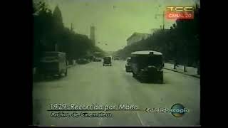 Montevideorecorrida por Av 8 de Octubre1929  Uruguay [upl. by Asirak]