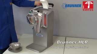 BrunnerAnliker commercial cheese grater HLR [upl. by Perkin]