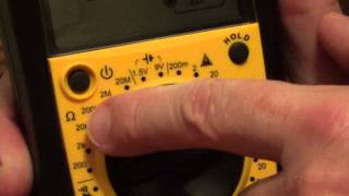 Sperry DM 6400  Multimeter Symbols [upl. by Rianon]