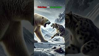 Polar Bear Faceoff Wild Life for Survival polarbear bear wildlife [upl. by Snebur]