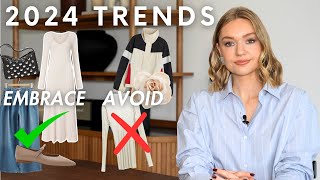 FASHION TRENDS TO EMBRACE amp ONES TO AVOID IN 2024  CREATING A MODERN CLASSIC LOOK [upl. by Heydon]