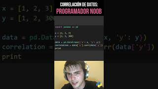 Calcula Correlación en Python pandas vs statisticscorrelation [upl. by Wurster]