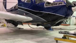 Mooney M20J 205 SE Gear Swing [upl. by Elmer77]