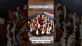 Frikandel Burnt Ends  Niederländisches BBQ Fast Food frikandel bbq shorts [upl. by Kurys500]