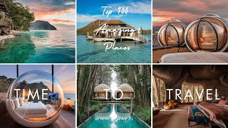 Top 100 Most Amazing Places to Stay in the World  Episode 4 [upl. by Gilemette]