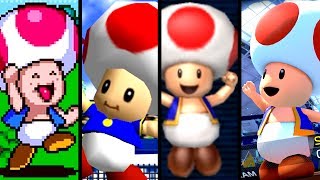 Super Mario Evolution of TOADS VOICE 19942017 Switch to SNES [upl. by Wimsatt]