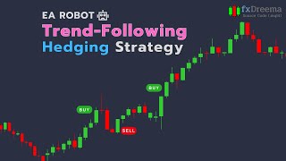 EA Robot  TrendFollowing Hedging Strategy by fxDreema [upl. by Laenej]