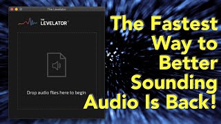 Normalise Your Audio The EASY way with Levelator Mac OS [upl. by Apeed]