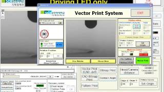 electrohydrodynamic EHD ink jet printing system [upl. by Leith]