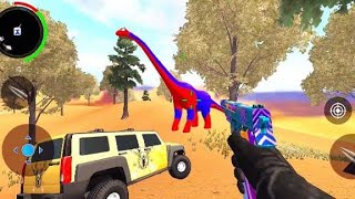 Wild Animal Hunter 3D  Dinosaur Hunter Game 2024 Android Gameplay Zalmi gaming 20 68 [upl. by Ardnwahsal729]