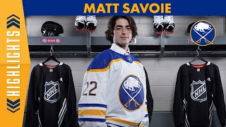 Matt Savoie Highlights  Selected 9th Overall In 2022 NHL Draft By Buffalo Sabres [upl. by Mcdougall]