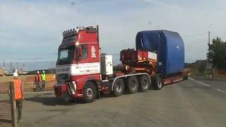 West Of Scotland Heavy Haulage Windfarm Division [upl. by Lakym]