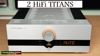 2 HiFi TITANS Canor Audio AI 120 PURE CLASS A amp IsoTek EVO 3 Titan First Look [upl. by Gundry]