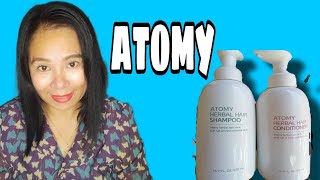 HOW TO PRODUCT KNOWLEDGE ATOMY HERBAL SHAMPOO AND CONDITIONER [upl. by Marylynne160]