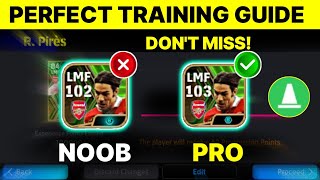 EPIC R PIRES PERFECT TRAINING GUIDE 777 PACK CARD MAX RATING 103  eFootball 2024 [upl. by Lesya]