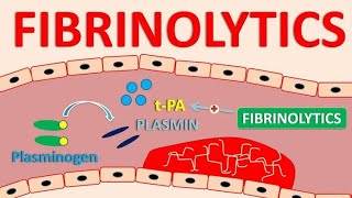 Fibrinolytic Drugs Thrombolytics [upl. by Aizirk]