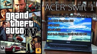 Acer Swift 1  Grand theft auto IV [upl. by Uella629]