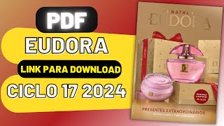 PDF Revista Eudora Ciclo 17 2024 [upl. by Oribelle715]