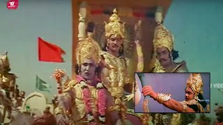 Krishnam Raju As Karna Telugu Blockbuster Movie Scene  TeluguVideoZ [upl. by Anyal]