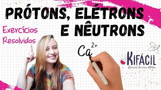 Química Simples 17  ATOMÍSTICA  Características dos Átomos [upl. by Aralk]