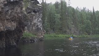 Packraft  Oulanka national park 2015 [upl. by Alvar]