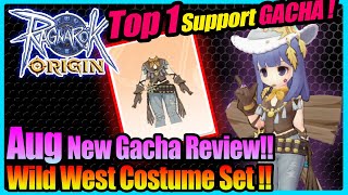 New TOP1 Support Costume Must GET Cowboy Gacha Review Ragnarok Origin Global [upl. by Nnyrat457]