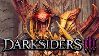 Darksiders 3 Gameplay German  Abraxis Boss Fight [upl. by Edrahc]