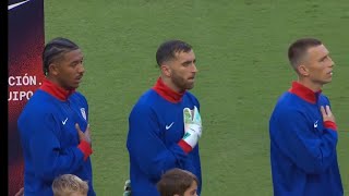 USA vs New Zealand National Anthem  International Friendlies [upl. by Marks]