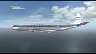 BOAC Flight 781 Animation  Last Radio Transmission [upl. by Aerdua]