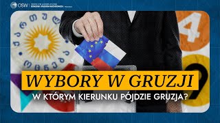 Wybory w Gruzji Rosja czy Unia Europejska  w jakim kierunku pójdzie Gruzja [upl. by Keese]