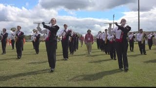 South Carolina high school marching bands battle for title [upl. by Cristian564]