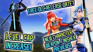 Level Cap UP NEW Equips amp Finisher Character PVs Release Date  Gamerturk SAO Alicization Lycoris [upl. by Karena]