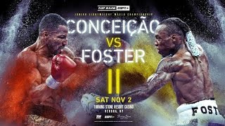 Robson Conceicao vs Oshaquille Foster 2 Prediction 🥊 [upl. by Yknip]