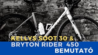 Kellys Soot 30 amp Bryton Rider 450 bemutató 👨‍🏫 [upl. by Ahseryt]