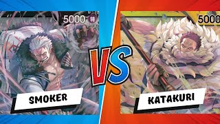 OP85 Store Tournament Round 3  Smoker vs Katakuri One Piece Trading Card Game [upl. by Borden342]