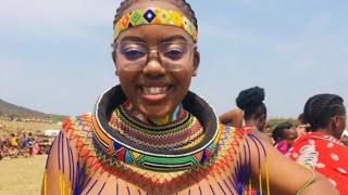 Beautiful Zulu Maidens  Cultural Dancing 🇿🇦 [upl. by Amilah]